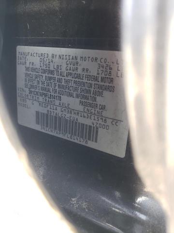 Photo 10 from auction – 2015 NISSAN VERSA S with VIN 3N1CN7AP9FL814178