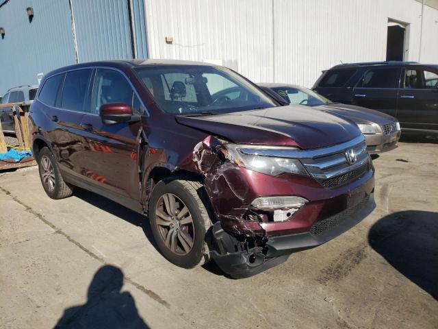 Photo 1 from auction – 2017 HONDA PILOT EXL with VIN 5FNYF6H54HB052958