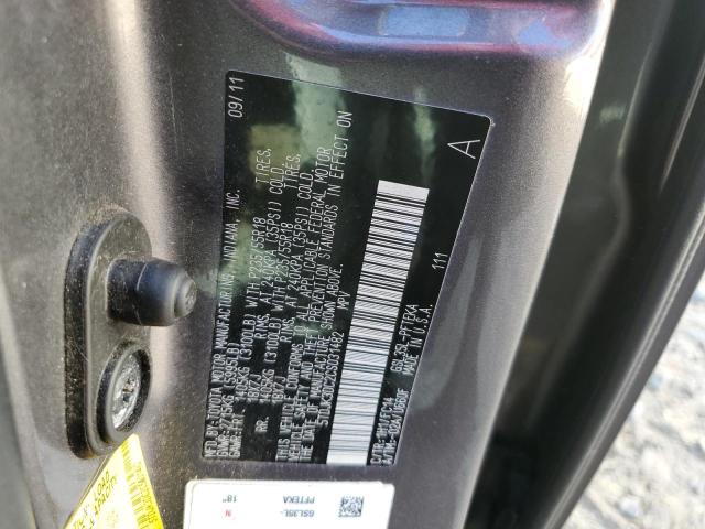 Photo 10 from auction – 2012 TOYOTA SIENNA LE with VIN 5TDJK3DC2CS031482