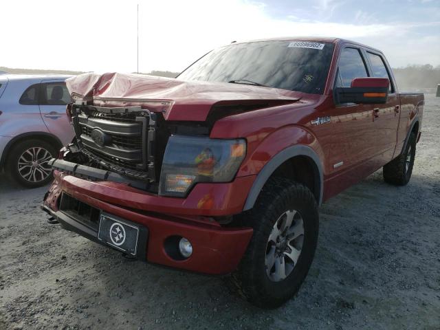 Photo 2 from auction – 2014 FORD F150 SUPER with VIN 1FTFW1ET9EFA01590