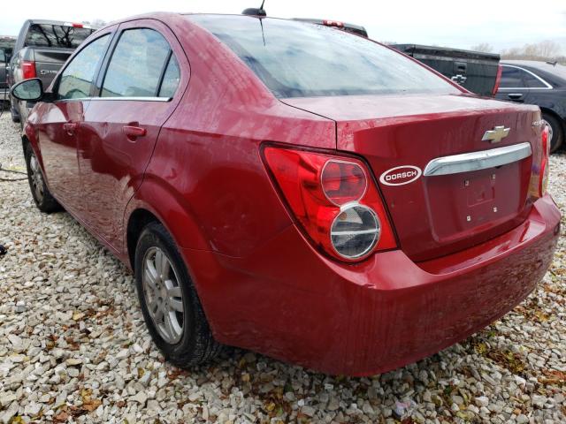 Photo 3 from auction – 2016 CHEVROLET SONIC LT with VIN 1G1JC5SH0G4109050