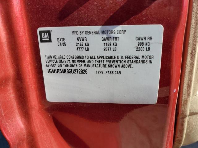 Photo 10 from auction – 2005 BUICK LESABRE LI with VIN 1G4HR54K85U272826