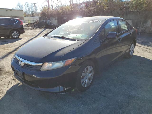 Photo 2 from auction – 2012 HONDA CIVIC LX with VIN 2HGFB2F54CH562875