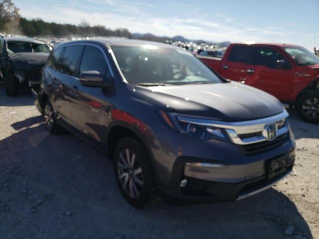 Photo 1 from auction – 2021 HONDA PILOT EXL with VIN 5FNYF5H56MB039245