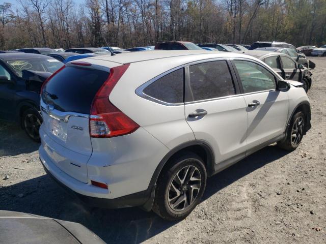 Photo 4 from auction – 2016 HONDA CR-V SE with VIN 5J6RM4H42GL126728