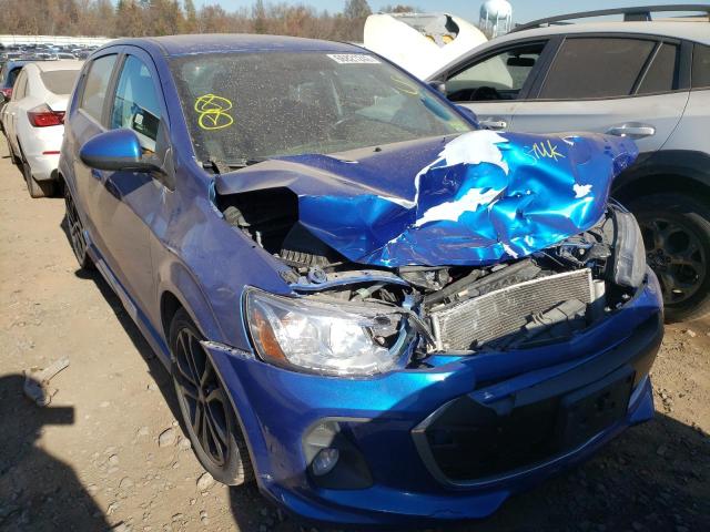 Photo 1 from auction – 2017 CHEVROLET SONIC PREM with VIN 1G1JF6SB4H4119025