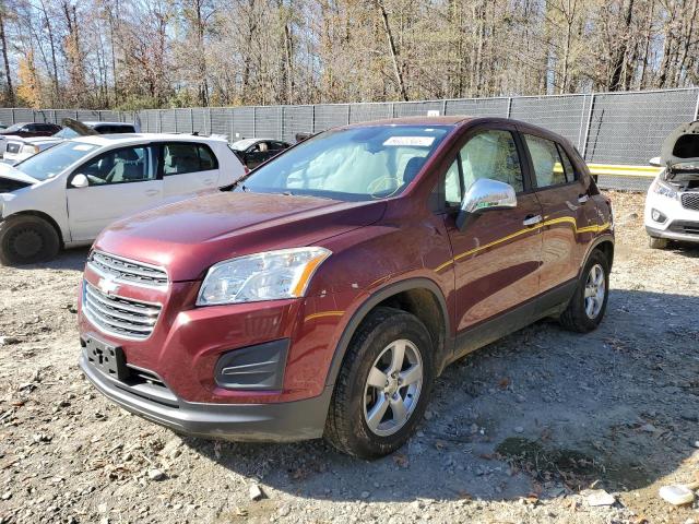 Photo 2 from auction – 2016 CHEVROLET TRAX LS with VIN 3GNCJNSB2GL276612
