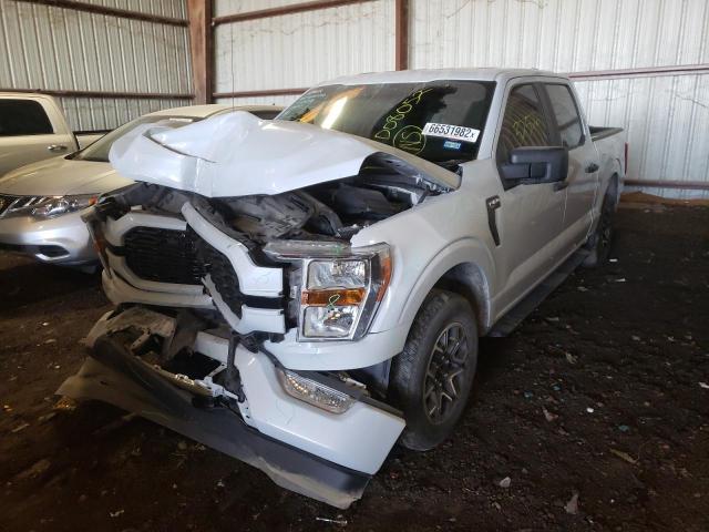 Photo 2 from auction – 2021 FORD F150 SUPER with VIN 1FTEW1C57MKD08052