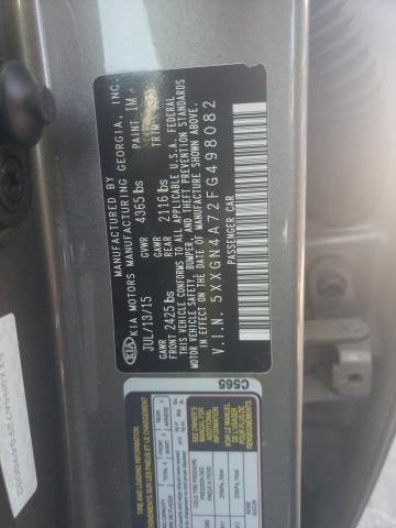 Photo 10 from auction – 2015 KIA OPTIMA EX with VIN 5XXGN4A72FG498082