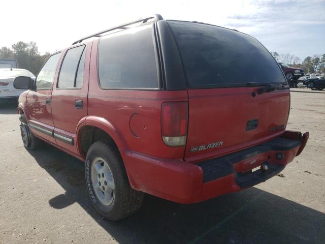 Photo 3 from auction – 2000 CHEVROLET BLAZER with VIN 1GNDT13W6Y2316427