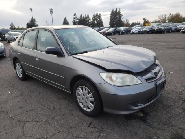 HONDA CIVIC LX 2004 with VIN 2HGES15504H506327 - Photo from auction