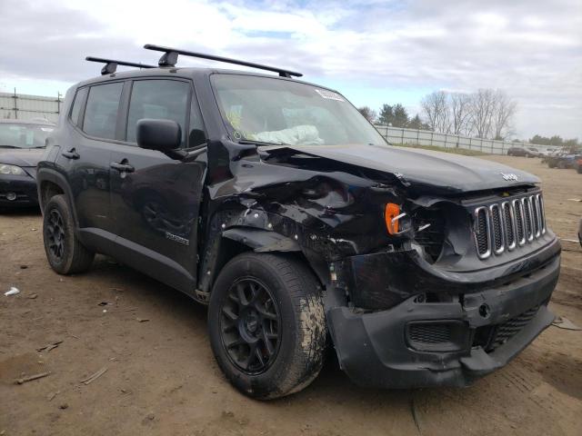 JEEP RENEGADE S 2017 with VIN ZACCJBAB7HPG15477 - Photo from auction