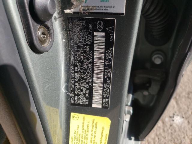Photo 10 from auction – 2005 LEXUS ES 330 with VIN JTHBA30G655130846