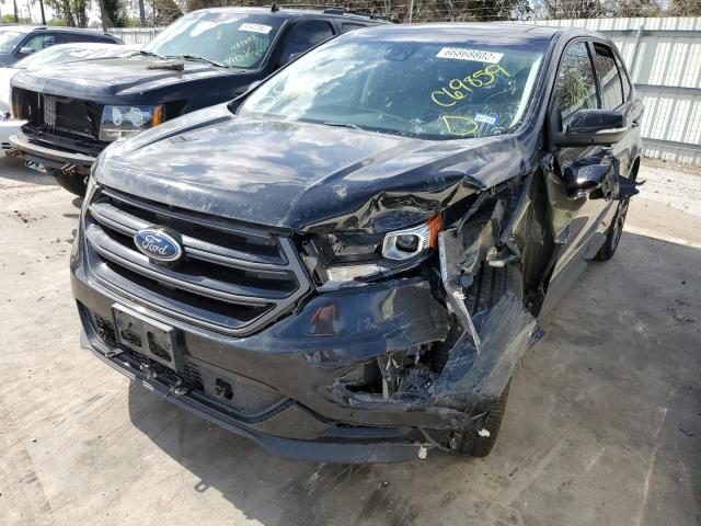 Photo 2 from auction – 2017 FORD EDGE SPORT with VIN 2FMPK4AP2HBC69859