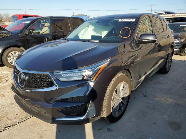 Photo 2 from auction – 2021 ACURA RDX TECHNO with VIN 5J8TC2H5XML008578