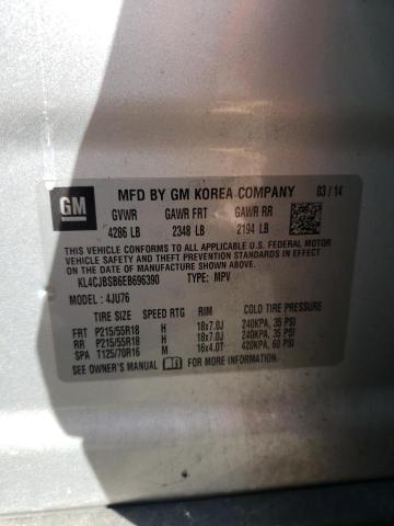 Photo 10 from auction – 2014 BUICK ENCORE CON with VIN KL4CJBSB6EB696390