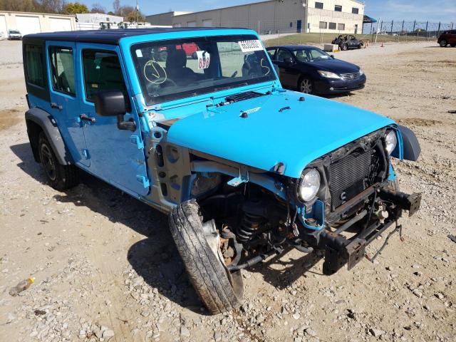 JEEP WRANGLER U 2018 with VIN 1C4BJWDG6JL907139 - Photo from auction