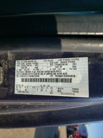 Photo 10 from auction – 2003 FORD ECONOLINE with VIN 1FBSS31L13HB73498