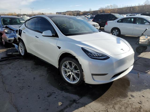 TESLA MODEL Y 2021 with VIN 5YJYGDEE5MF066271 - Photo from auction