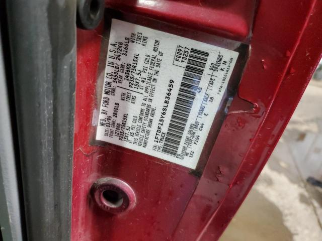 Photo 10 from auction – 1995 FORD F150 with VIN 1FTDF15Y6SLB36459