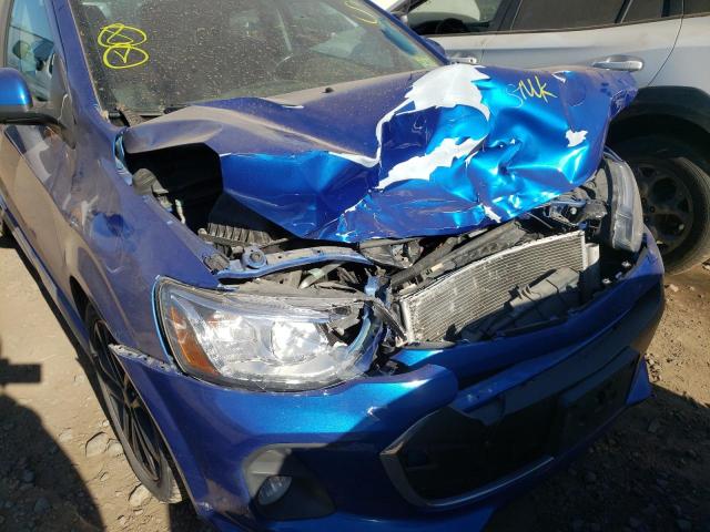 Photo 9 from auction – 2017 CHEVROLET SONIC PREM with VIN 1G1JF6SB4H4119025