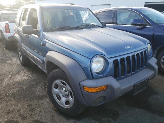 JEEP LIBERTY 2003 with VIN 1J4GL48K93W583859 - Photo from auction