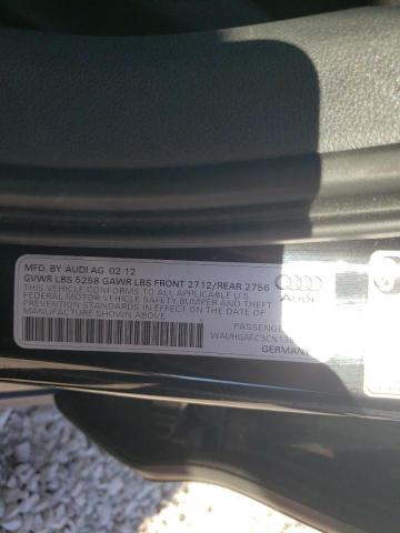 Photo 10 from auction – 2012 AUDI A6 PRESTIG with VIN WAUHGAFC3CN136908
