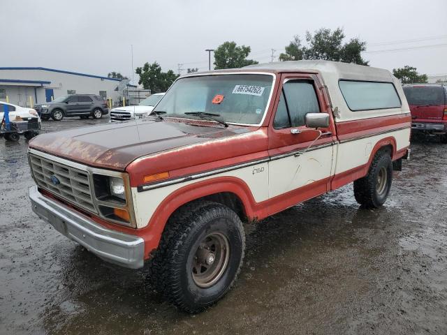 Photo 2 from auction – 1985 FORD F-150 with VIN 2FTEF14N5FCB26095
