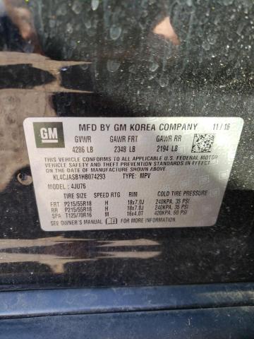 Photo 10 from auction – 2017 BUICK ENCORE PRE with VIN KL4CJASB1HB074293