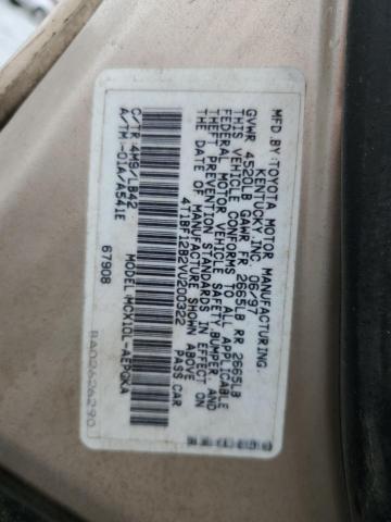 Photo 10 from auction – 1997 TOYOTA AVALON XL with VIN 4T1BF12B2VU200322