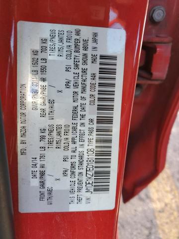 Photo 10 from auction – 2014 MAZDA MAZDA2 SPO with VIN JM1DE1KZ7E0181108
