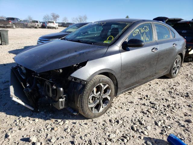 Photo 2 from auction – 2021 KIA FORTE FE with VIN 3KPF24AD1ME287049