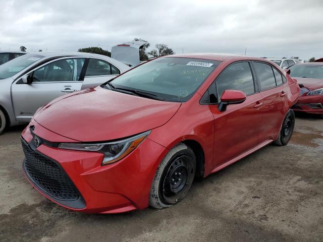 Photo 2 from auction – 2021 TOYOTA COROLLA LE with VIN 5YFEPMAE5MP221849
