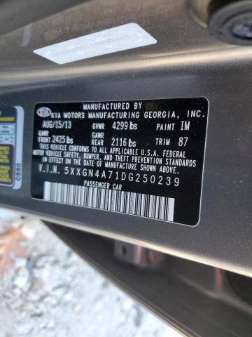 Photo 10 from auction – 2013 KIA OPTIMA EX with VIN 5XXGN4A71DG250239
