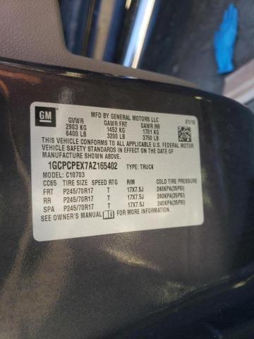 Photo 10 from auction – 2010 CHEVROLET SILVERADO with VIN 1GCPCPEX7AZ165402