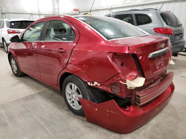 Photo 3 from auction – 2016 CHEVROLET SONIC LT with VIN 1G1JC5SH0G4127970