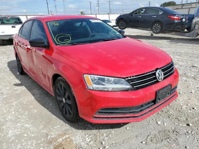 VOLKSWAGEN JETTA BASE 2015 with VIN 3VW2K7AJ1FM316125 - Photo from auction