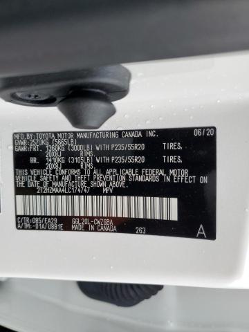 Photo 10 from auction – 2020 LEXUS RX 350 with VIN 2T2HZMAA4LC174747