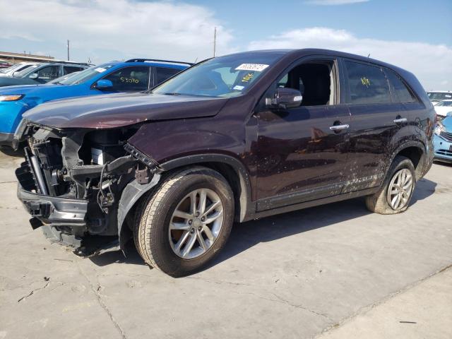 KIA SORENTO LX 2015 with VIN 5XYKT3A67FG613997 - Photo from auction
