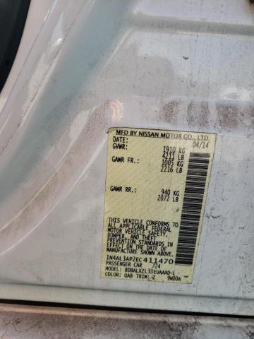 Photo 10 from auction – 2014 NISSAN ALTIMA 2.5 with VIN 1N4AL3AP2EC411470