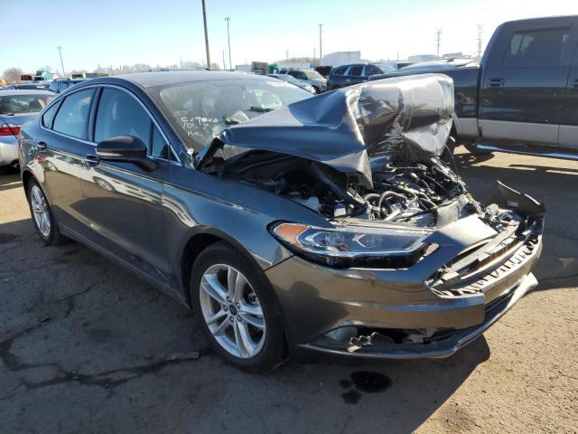 FORD FUSION SE 2018 with VIN 3FA6P0HD8JR127177 - Photo from auction