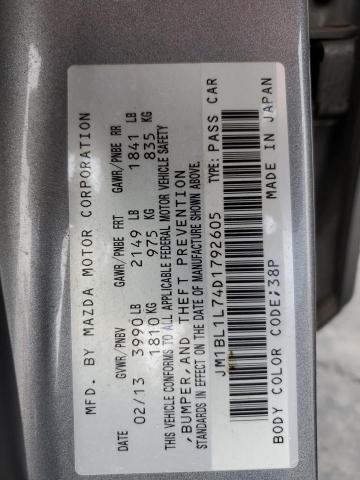Photo 10 from auction – 2013 MAZDA 3 I with VIN JM1BL1L74D1792605
