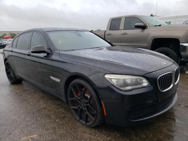 BMW 750LI 2014 with VIN WBAYE8C51ED135222 - Photo from auction