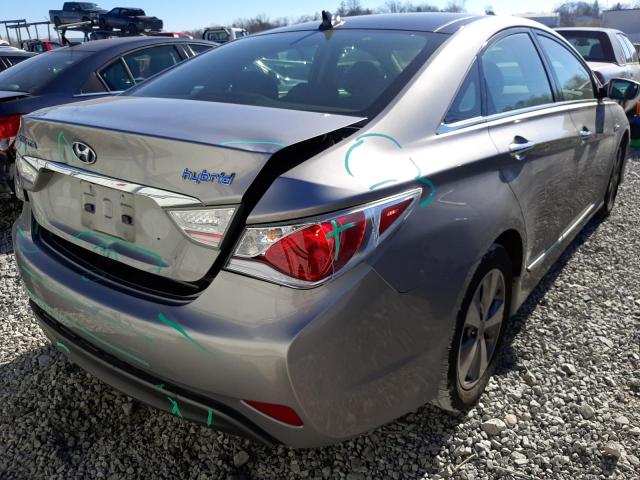 Photo 4 from auction – 2011 HYUNDAI SONATA HYB with VIN KMHEC4A45BA007007