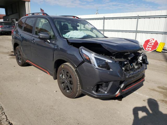 SUBARU FORESTER S 2022 with VIN JF2SKAJCXNH489390 - Photo from auction