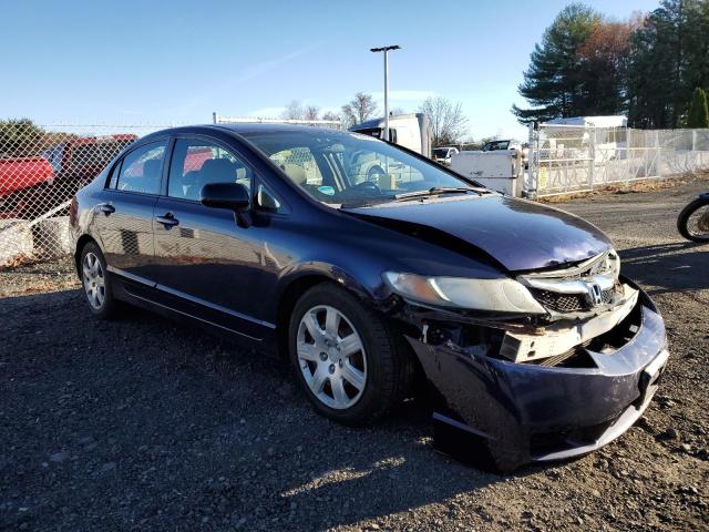 HONDA CIVIC LX 2009 with VIN 19XFA16589E013258 - Photo from auction