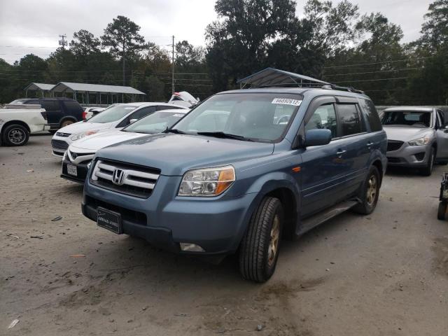 Photo 2 from auction – 2006 HONDA PILOT EX with VIN 2HKYF18756H501356