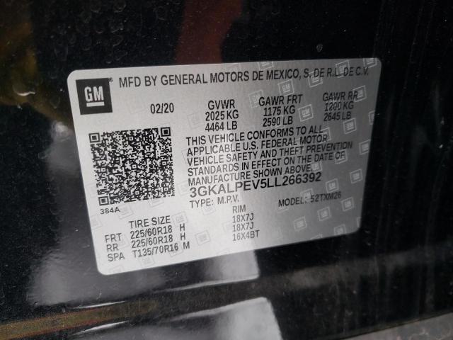 Photo 10 from auction – 2020 GMC TERRAIN SL with VIN 3GKALPEV5LL266392