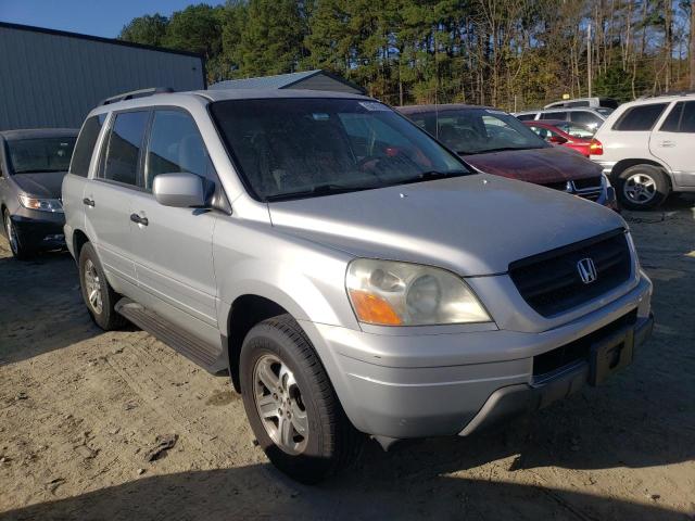 HONDA PILOT EX 2004 with VIN 2HKYF18464H624019 - Photo from auction