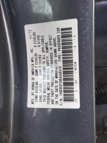 Photo 10 from auction – 2014 HONDA ACCORD LX with VIN 1HGCR2F39EA088579